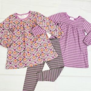 Hanna Andersson Dresses Pants Set 100 Purple Gray